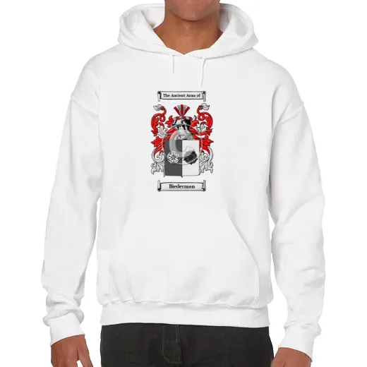 Biederman Unisex Coat of Arms Hooded Sweatshirt