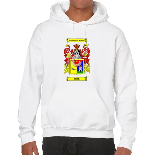 Bjørn Unisex Coat of Arms Hooded Sweatshirt