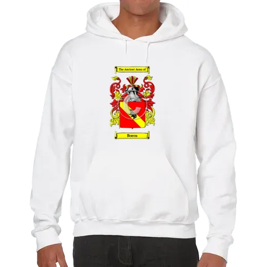 Boern Unisex Coat of Arms Hooded Sweatshirt