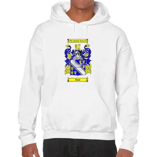 Bone Unisex Coat of Arms Hooded Sweatshirt