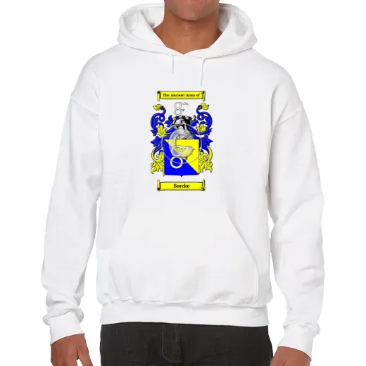 Borcke Unisex Coat of Arms Hooded Sweatshirt