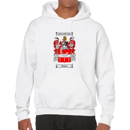 Brenox Unisex Coat of Arms Hooded Sweatshirt