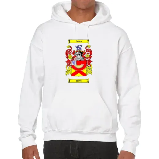 Broys Unisex Coat of Arms Hooded Sweatshirt
