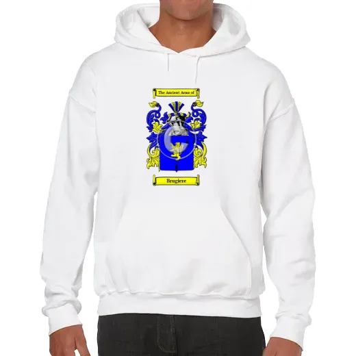 Brugiere Unisex Coat of Arms Hooded Sweatshirt