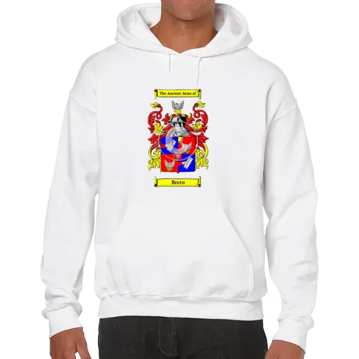 Bruto Unisex Coat of Arms Hooded Sweatshirt