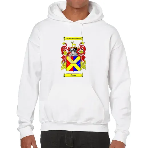 Cager Unisex Coat of Arms Hooded Sweatshirt