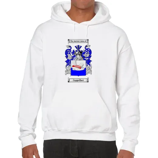 Cappellari Unisex Coat of Arms Hooded Sweatshirt