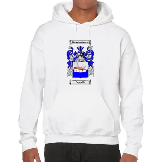 Cappelle Unisex Coat of Arms Hooded Sweatshirt