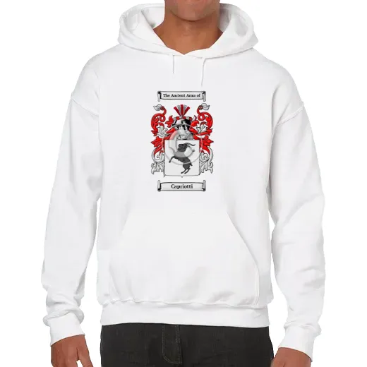 Capriotti Unisex Coat of Arms Hooded Sweatshirt