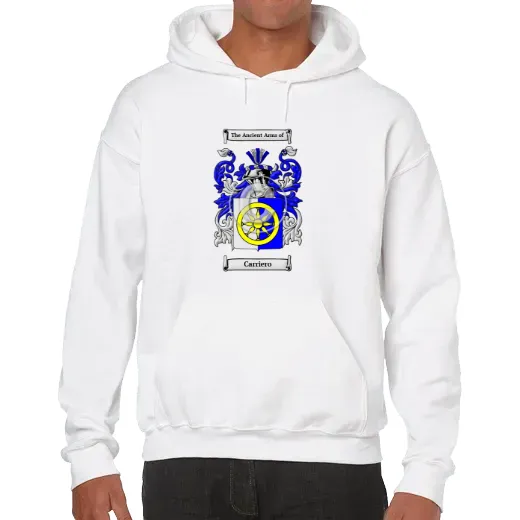 Carriero Unisex Coat of Arms Hooded Sweatshirt