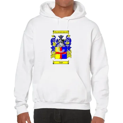 Caye Unisex Coat of Arms Hooded Sweatshirt
