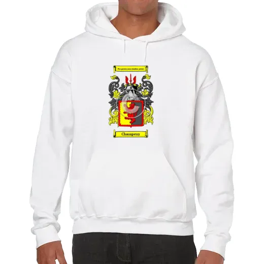 Champeny Unisex Coat of Arms Hooded Sweatshirt