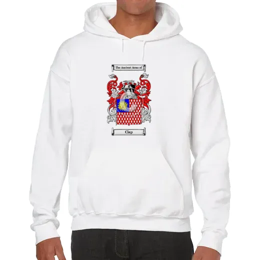 Clap Unisex Coat of Arms Hooded Sweatshirt