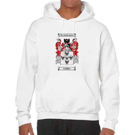 Coakley Unisex Coat of Arms Hooded Sweatshirt