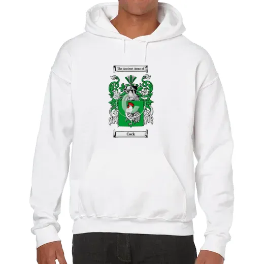 Cock Unisex Coat of Arms Hooded Sweatshirt
