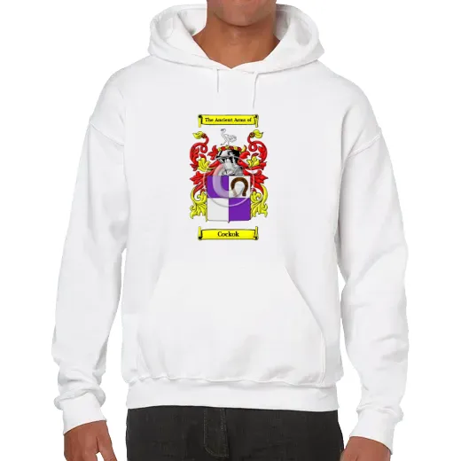 Cockok Unisex Coat of Arms Hooded Sweatshirt