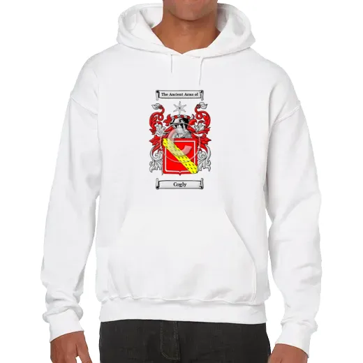 Cogly Unisex Coat of Arms Hooded Sweatshirt