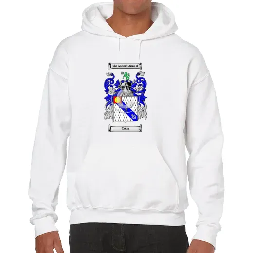 Coin Unisex Coat of Arms Hooded Sweatshirt