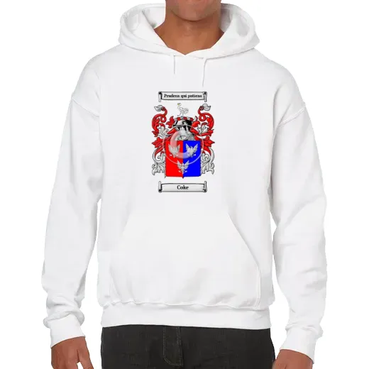 Coke Unisex Coat of Arms Hooded Sweatshirt
