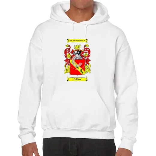 Collinn Unisex Coat of Arms Hooded Sweatshirt