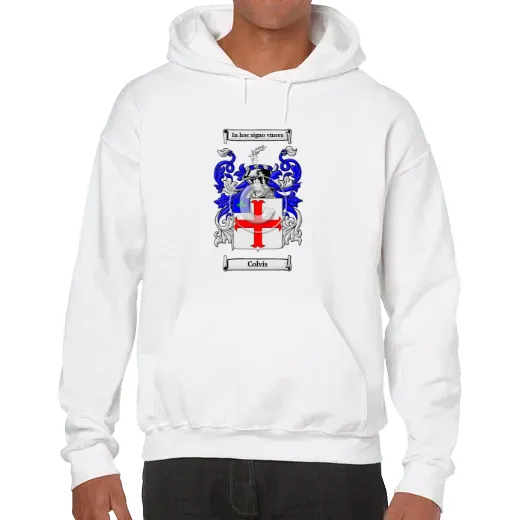 Colvis Unisex Coat of Arms Hooded Sweatshirt