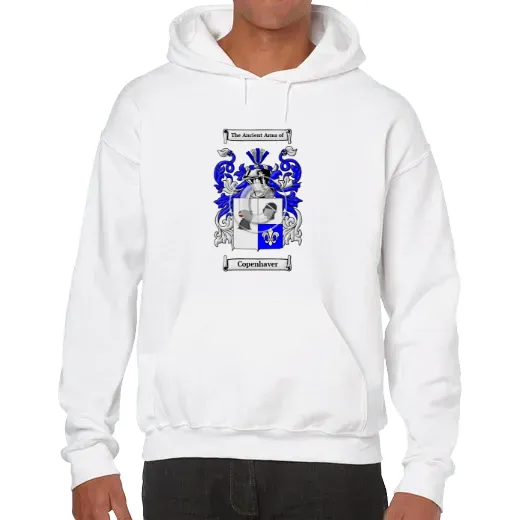 Copenhaver Unisex Coat of Arms Hooded Sweatshirt