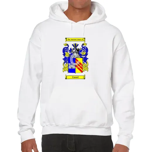 Cossel Unisex Coat of Arms Hooded Sweatshirt