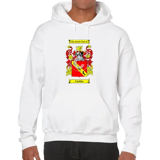 Cowline Unisex Coat of Arms Hooded Sweatshirt