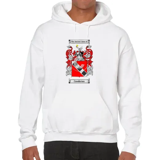 Crookstan Unisex Coat of Arms Hooded Sweatshirt