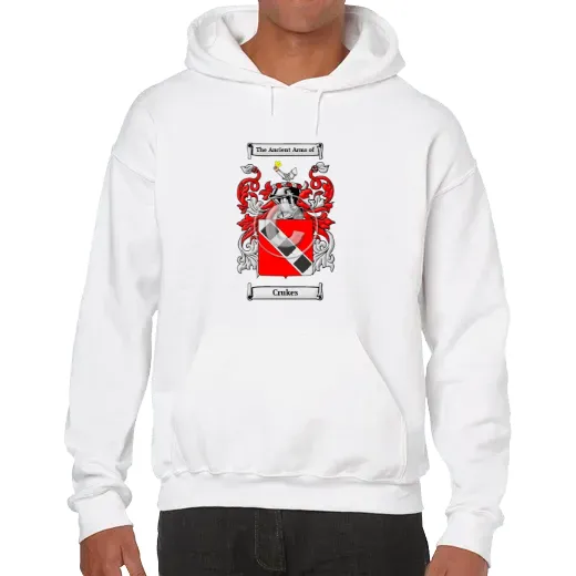 Crukes Unisex Coat of Arms Hooded Sweatshirt