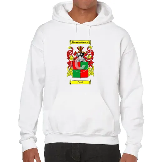 Curti Unisex Coat of Arms Hooded Sweatshirt