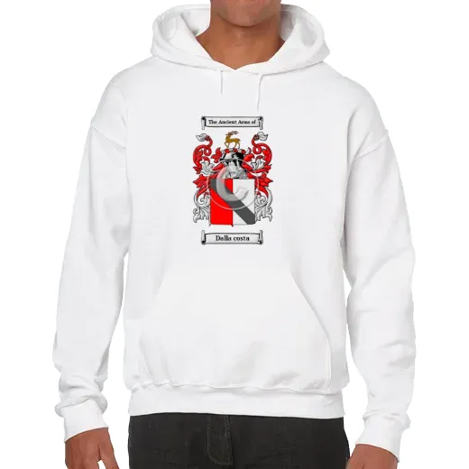 Dalla costa Unisex Coat of Arms Hooded Sweatshirt