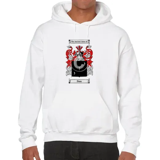 Dam Unisex Coat of Arms Hooded Sweatshirt