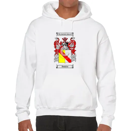Damica Unisex Coat of Arms Hooded Sweatshirt