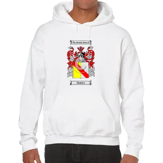 Damico Unisex Coat of Arms Hooded Sweatshirt