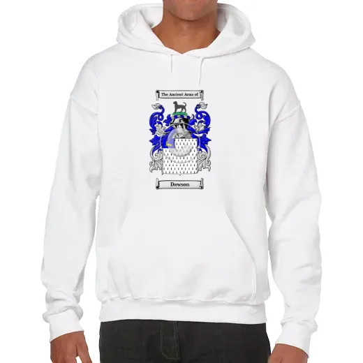 Dawson Unisex Coat of Arms Hooded Sweatshirt