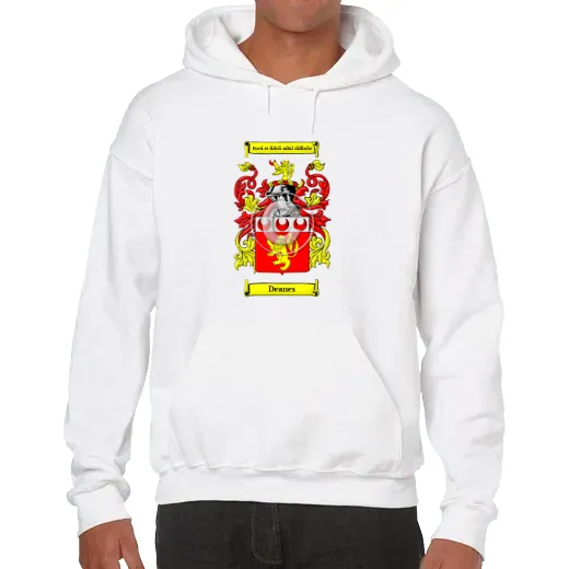 Deanes Unisex Coat of Arms Hooded Sweatshirt