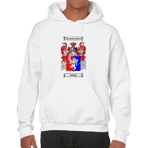 Deboni Unisex Coat of Arms Hooded Sweatshirt