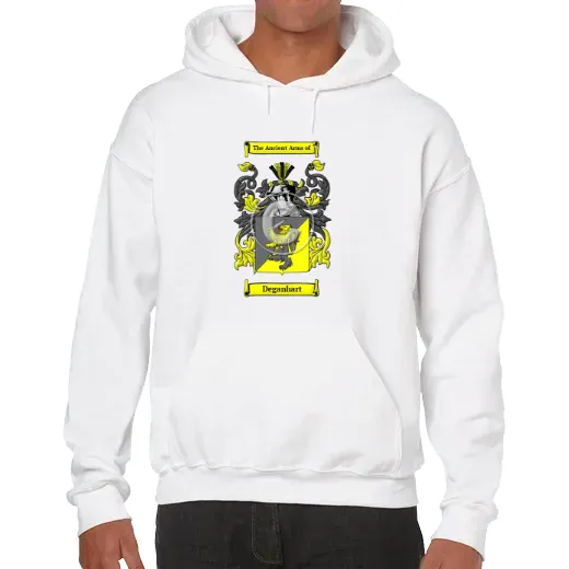 Deganhart Unisex Coat of Arms Hooded Sweatshirt