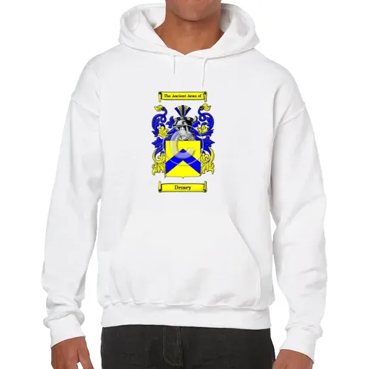 Demey Unisex Coat of Arms Hooded Sweatshirt
