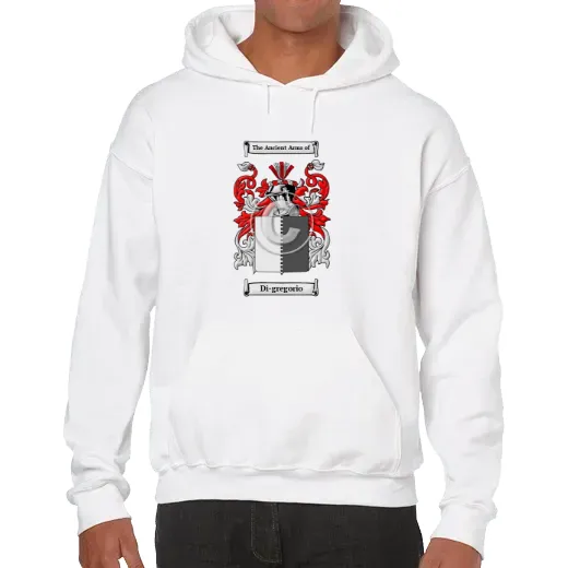 Di-gregorio Unisex Coat of Arms Hooded Sweatshirt