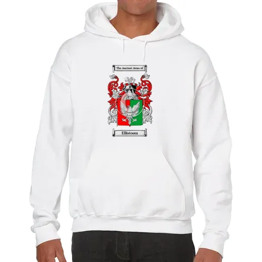 Ellistoom Unisex Coat of Arms Hooded Sweatshirt
