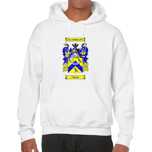 Falcont Unisex Coat of Arms Hooded Sweatshirt