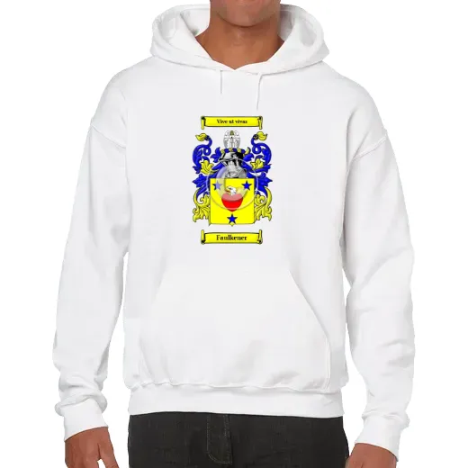 Faulkener Unisex Coat of Arms Hooded Sweatshirt