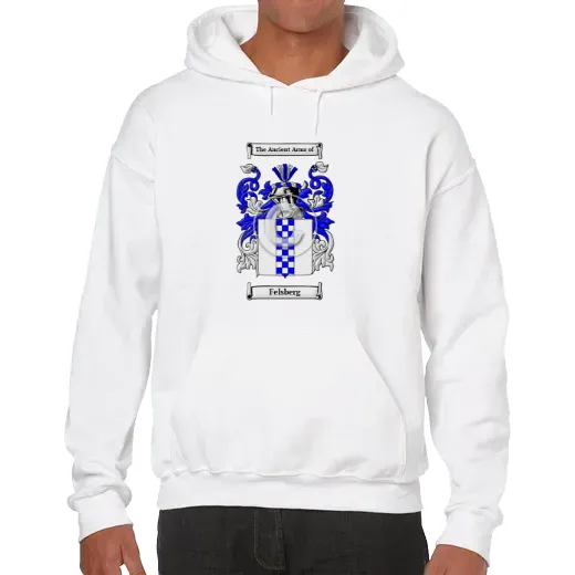 Felsberg Unisex Coat of Arms Hooded Sweatshirt