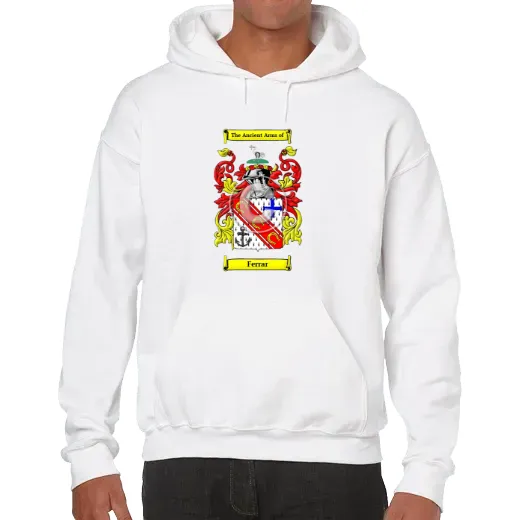 Ferrar Unisex Coat of Arms Hooded Sweatshirt