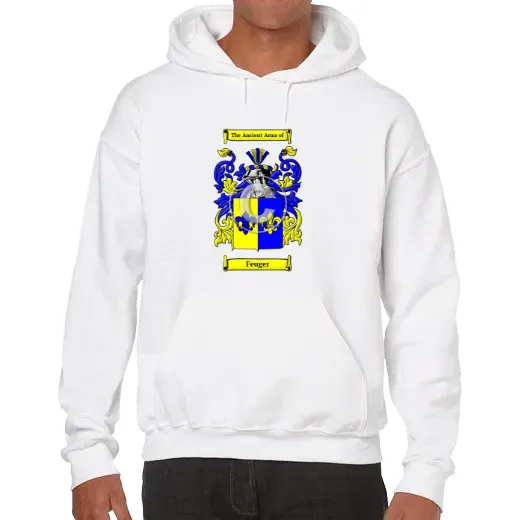 Feuger Unisex Coat of Arms Hooded Sweatshirt