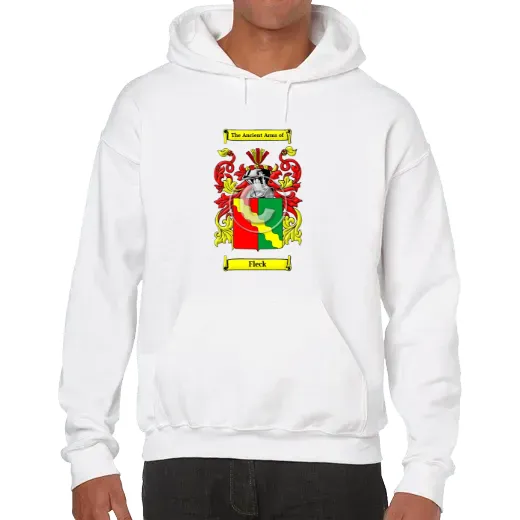 Fleck Unisex Coat of Arms Hooded Sweatshirt