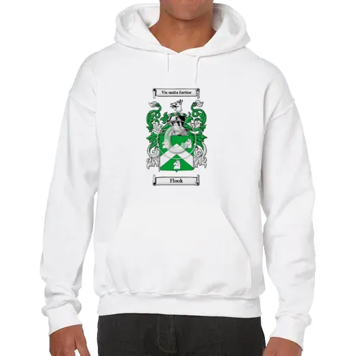 Flook Unisex Coat of Arms Hooded Sweatshirt