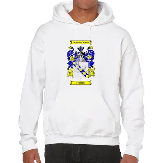 Fröhlich Unisex Coat of Arms Hooded Sweatshirt